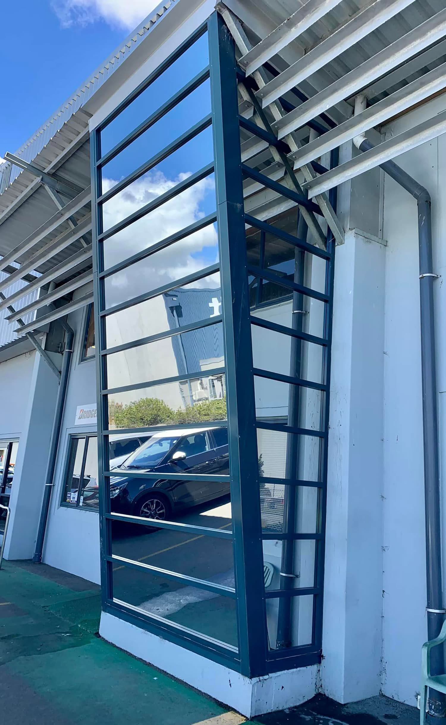 Commercial window tinting project photo 12
