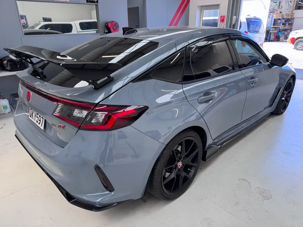 Automotive window tinting installation by Rolleston Tinting